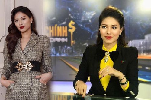 Vẻ đẹp ấn tượng, sắc sảo của BTV Ngọc Trinh
