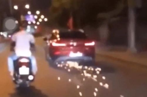 Truy đuổi nữ tài xế lái BMW gây tai nạn rồi bỏ chạy náo loạn đường phố