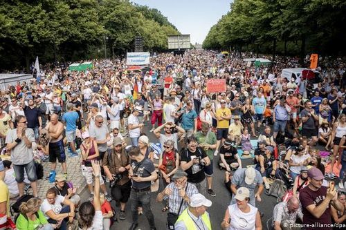Cảnh sát Đức sẵn sàng ứng phó làn sóng biểu tình ở Berlin