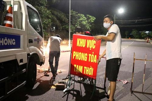 Các điểm phong tỏa ở Quảng Trị đều đã được dỡ bỏ