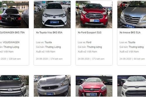 Ngân hàng thanh lý ô tô cũ: Khó mua xe tốt - giá hời