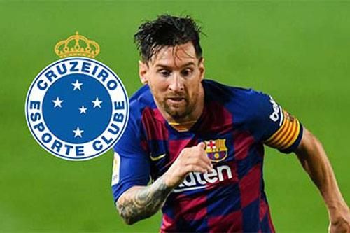 Messi bất ngờ thông báo gia nhập Cruzeiro, sự thật gây choáng váng