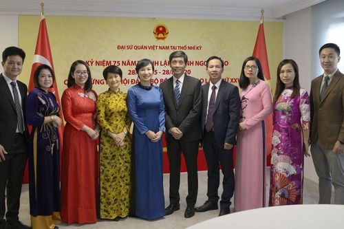 Kỷ niệm 75 năm ngày thành lập ngành Ngoại giao tại Thổ Nhĩ Kỳ