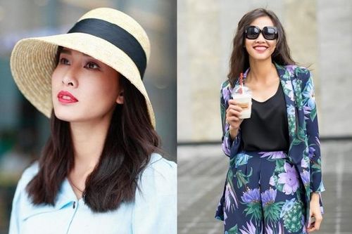 Hoa hậu Dương Mỹ Linh trẻ trung, thanh lịch ở tuổi 36