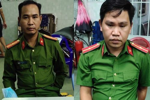 Bắt 2 kẻ giả cảnh sát hình sự đọc lệnh bắt người ở TP.HCM