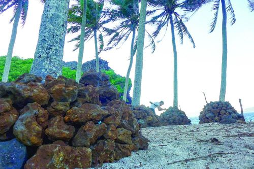 Men theo ruộng bậc thang núi lửa
