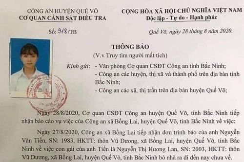 Nữ sinh Bắc Ninh mất tích bí ẩn: Tìm thấy thi thể ở mương cạnh nhà