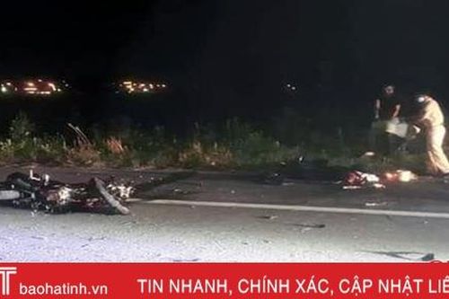 Nam thanh niên tử nạn sau khi lao xe máy vào cột điện bên đường 70 ở Lộc Hà
