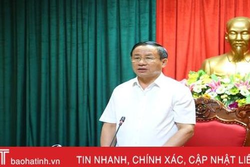 Bí thư Tỉnh ủy: Đánh giá kết quả kinh tế tập thể cần gắn với sự phát triển chung của Hà Tĩnh
