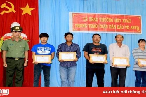 Nâng cao hiệu quả phong trào 'Toàn dân bảo vệ an ninh Tổ quốc'