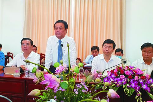 Lãnh đạo tỉnh tiếp và làm việc với Tập đoàn Lộc Trời