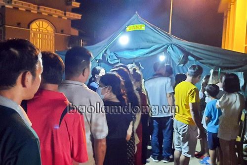 Chốt Kiểm tra phòng, chống dịch D'ran làm việc cật lực