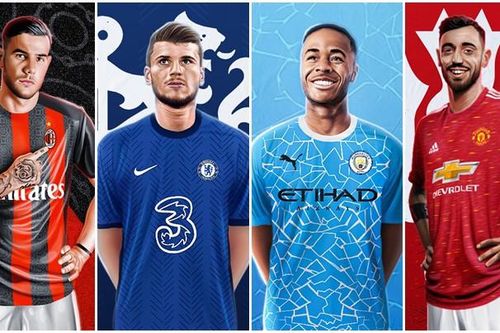 Ngắm áo đấu tuyệt đẹp của các CLB lớn mùa 2020/21