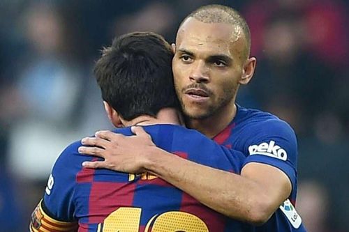 Braithwaite: 'Tôi không đến Barca để xin số áo của Messi'