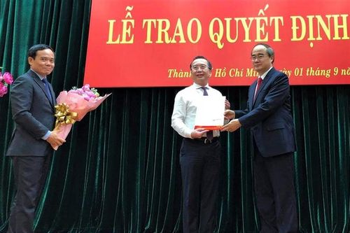 Ông Huỳnh Khắc Điệp làm Chánh văn phòng Thành ủy TP.HCM