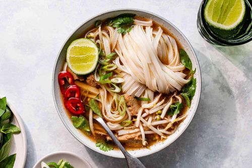 Cách nấu phở chay rau nấm