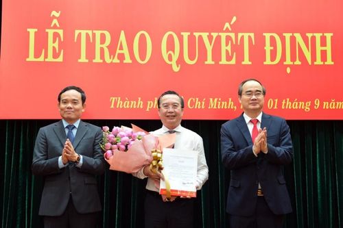Ông Trần Thế Thuận được bổ nhiệm làm giám đốc Sở Văn hóa - Thể thao TP.HCM