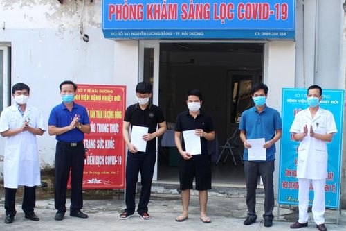 3 bệnh nhân mắc Covid-19 ở Hải Dương đã khỏi bệnh