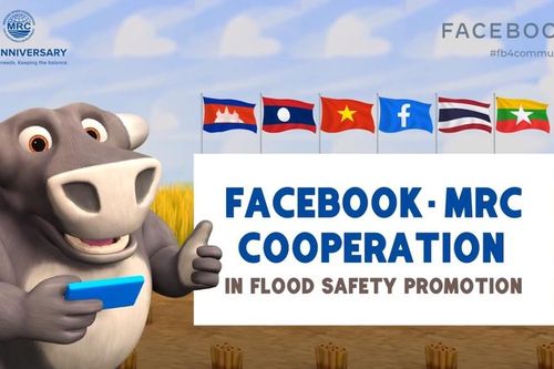 Facebook hợp tác cung cấp thông tin cảnh báo thiên tai khu vực sông Mekong