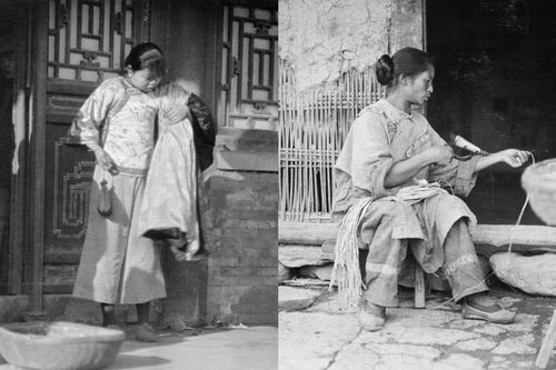Loạt ảnh cũ khắc họa nét đẹp lao động thường ngày của phụ nữ Châu Á hơn 100 năm trước