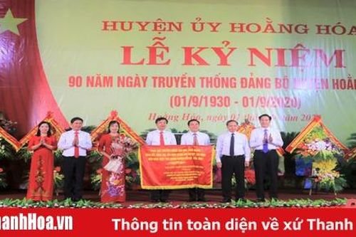 Kỷ niệm 90 năm Ngày truyền thống Đảng bộ huyện Hoằng Hóa
