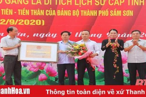 Công bố quyết định xếp hạng Di tích chi bộ Cố Gắng là di tích lịch sử cấp tỉnh