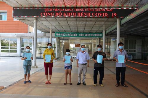 Gần 1/3 bệnh nhân COVID-19 ở Quảng Nam được điều trị khỏi bệnh