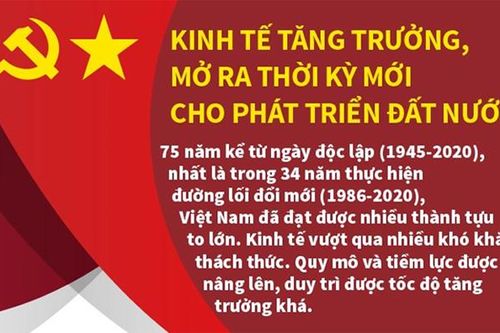 Kinh tế tăng trưởng, mở ra thời kỳ mới cho phát triển đất nước