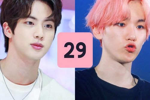 Jin BTS cùng dàn sao nam K-Pop gây 'choáng' khi chuẩn bị bước sang tuổi 29 nhưng ngoại hình vẫn 'trẻ măng'
