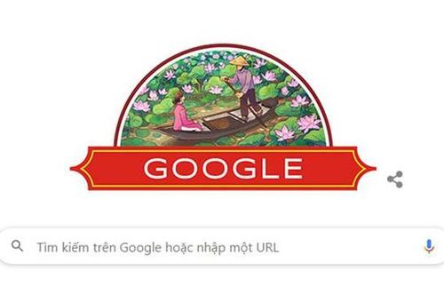 Google đổi logo mới mừng ngày Quốc khánh Việt Nam