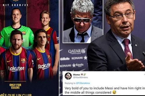 NHM Barca tức giận vì CLB vẫn dùng hình ảnh của Messi để kiếm tiền