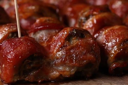 Làm thịt viên nướng sốt BBQ đãi cả gia đình