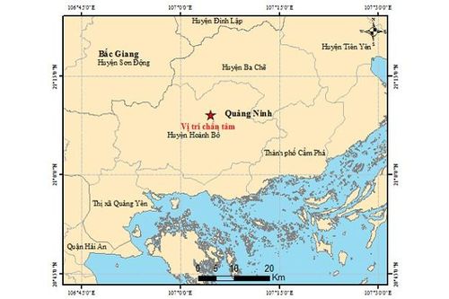 Động đất ở Quảng Ninh