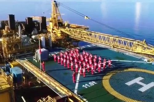 Tết Độc lập trên giàn khoan dầu khí giữa lòng Biển Đông