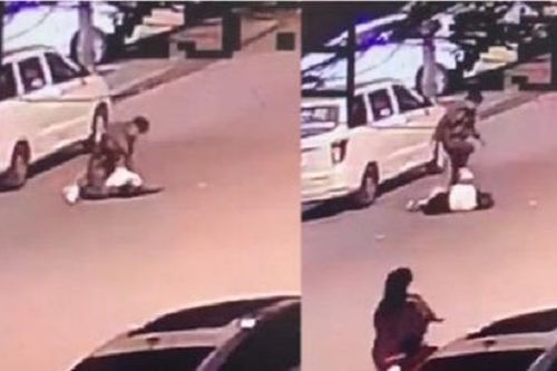 Người đàn ông hành hung bạn gái cũ trên đường, thái độ của những người xung quanh còn đáng phẫn nộ hơn