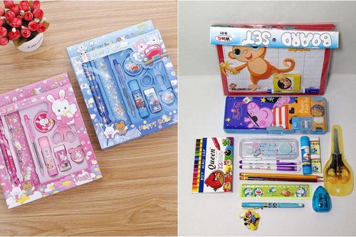 Gợi ý set dụng cụ học tập dễ thương cho bé