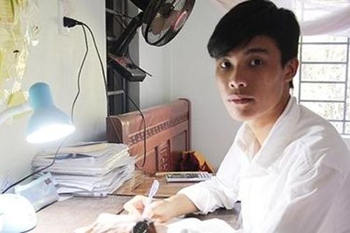 Nghị lực vươn lên của cậu học trò làng An Lợi