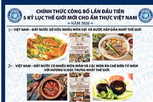 5 kỷ lục thế giới cho ẩm thực Việt Nam