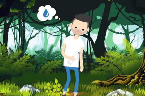 Câu đố chọn nguồn nước để thoát khỏi rừng