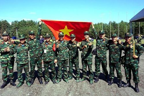 Đội tuyển bắn tỉa Việt Nam gây bất ngờ ở Army Games