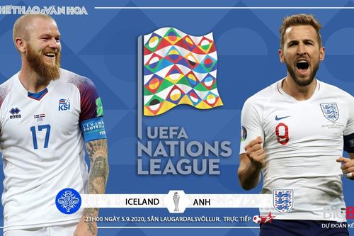 Soi kèo, nhận định Iceland vs Anh (23h00 ngày 5/9). UEFA Nations League 2020-21. BĐTV
