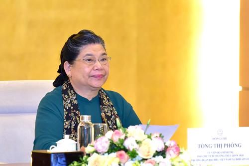 Phó Chủ tịch Quốc hội Tòng Thị Phóng chủ trì họp Đoàn Việt Nam dự Đại hội đồng AIPA 41