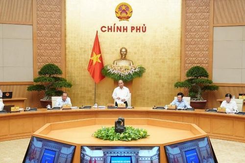 Thủ tướng Nguyễn Xuân Phúc chủ trì phiên họp Chính phủ thường kỳ tháng 8
