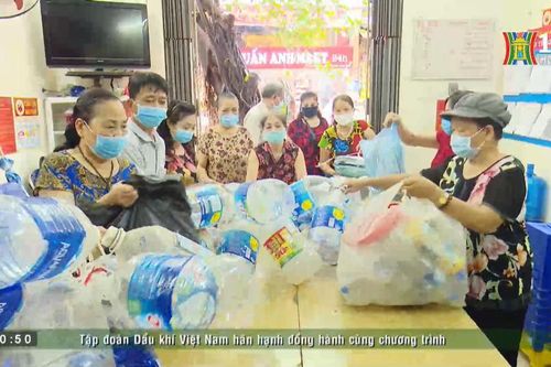 Phụ nữ thủ đô triển khai các mô hình chống rác thải nhựa vì một Việt Nam xanh