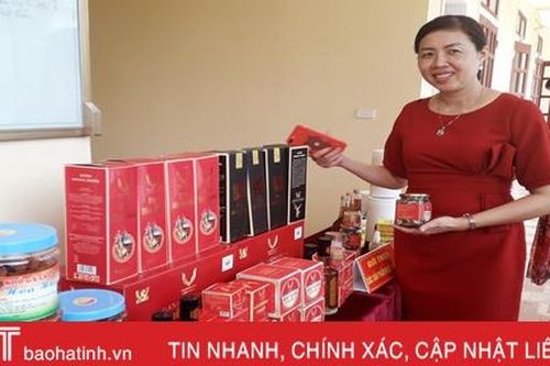 33 sản phẩm miền núi thơm Hà Tĩnh đăng ký tham gia OCOP năm 2020