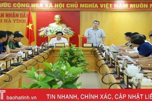 Tính toán kỹ các chỉ tiêu tăng trưởng phù hợp với tình hình KT-XH Hà Tĩnh