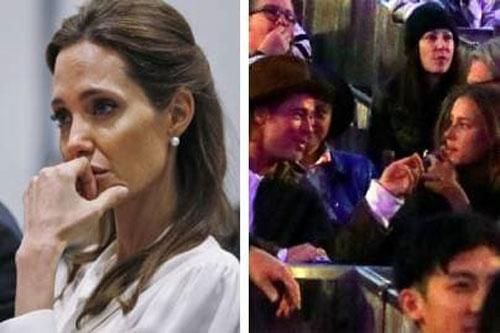 Angelina Jolie như ngồi trên đống lửa khi biết Brad Pitt hẹn hò với chân dài đáng tuổi cháu?