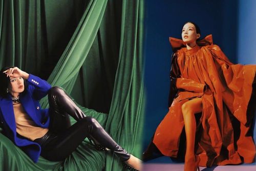 Thư Kỳ đẹp 'điên đảo' với style kiêu kì ma mị trên tạp chí Vogue