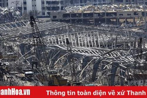 Quân đội Liban phát hiện thêm gần 4 tấn amoni nitrat ở cảng Beirut