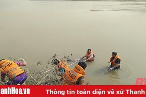 Tìm thấy thi thể nạn nhân đuối nước trên sông Mã